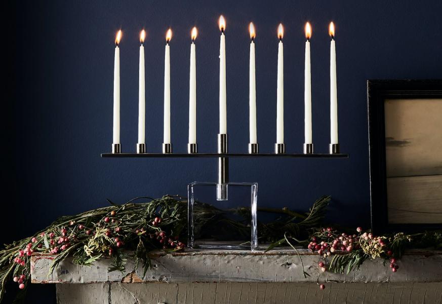 How to remove stubborn wax from your menorah. food for...