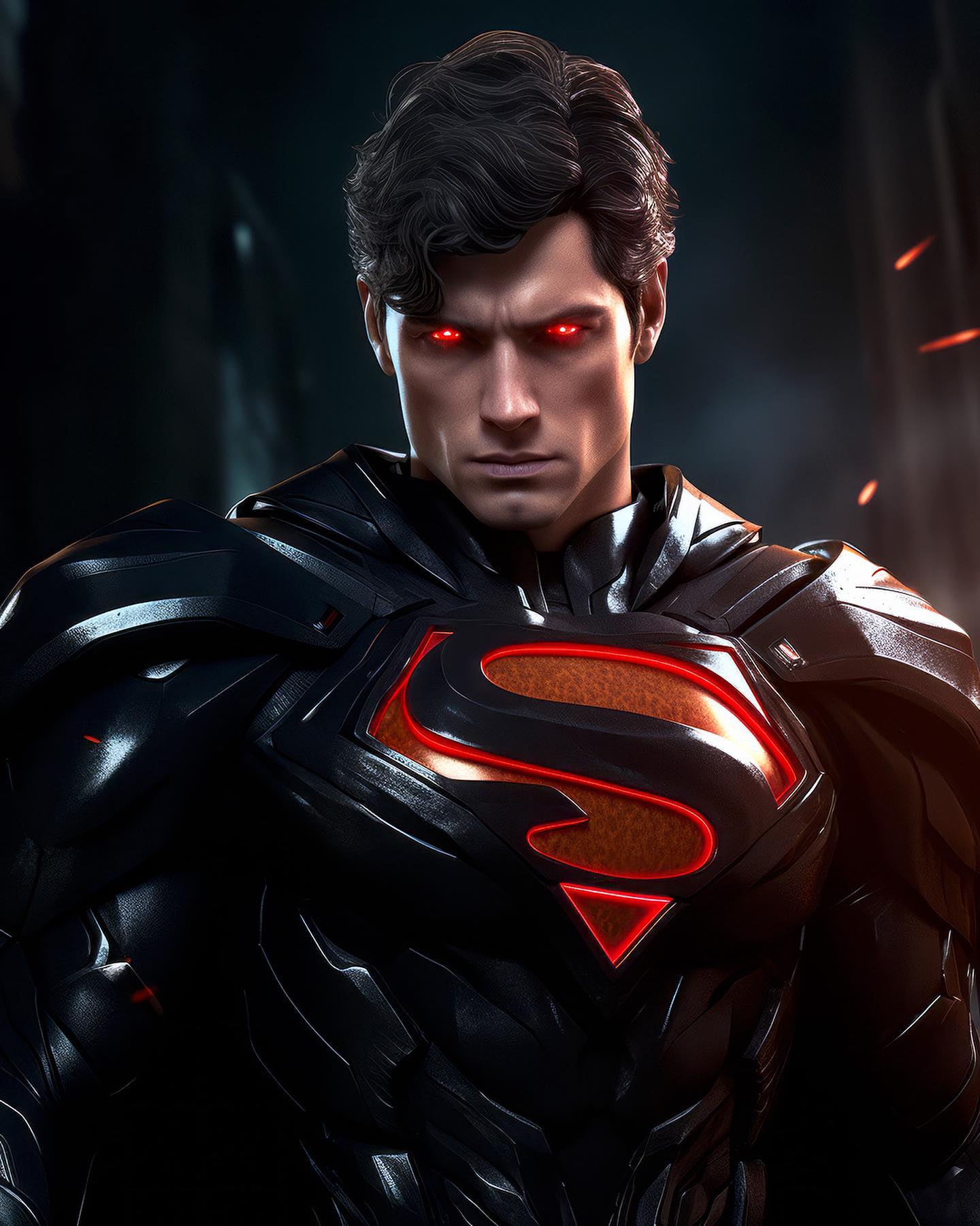 Superboy-Prime infused with explosion energy, becoming S...